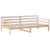 vidaXL Lit de jour avec toit sans matelas 90x190 cm bois massif
