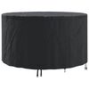 vidaXL Housse pour meubles 157 x 157 x 85 cm Tissu Oxford 210D Rond