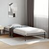 vidaXL Cadre de lit sans matelas sonoma gris 75x190 cm