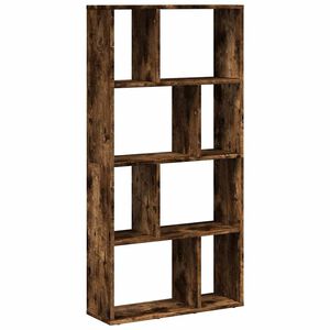 vidaXL Biblioth&egrave;que ch&ecirc;ne fum&eacute; 60x20x120,5 cm bois d'ing&eacute;nierie