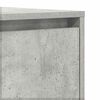 vidaXL Buffet Gris béton 120 x 41 x 75 cm Bois d'ingénierie