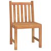 vidaXL Ensemble &agrave; manger de jardin 5pcs Bois de teck massif
