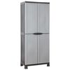 vidaXL Armoire en plastique 68x39x171,5 cm