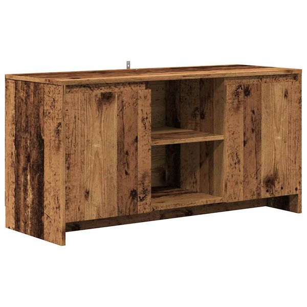vidaXL Meuble TV vieux bois 102x37,5x52,5 cm bois d'ing&eacute;nierie