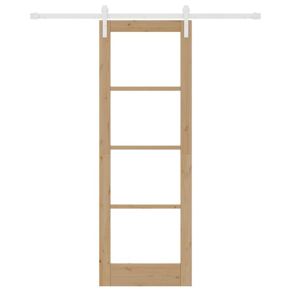 vidaXL Porte coulissante ORKDAL Naturel 73,5 x 211 cm