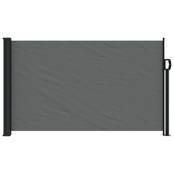 vidaXL Store lat&eacute;ral r&eacute;tractable Anthracite 117 x 300 cm