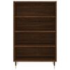 vidaXL Buffet haut chêne marron 57x35x90 cm bois d'ingénierie