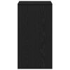 vidaXL Coiffeuse Ch&ecirc;ne noir 60 x 40 x 75 cm Bois d'ing&eacute;nierie