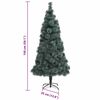 vidaXL Arbre de Noël artificiel pré-éclairé avec ensemble de boules