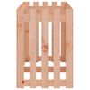 vidaXL Lit sur&eacute;lev&eacute; de jardin design de cl&ocirc;ture bois douglas massif