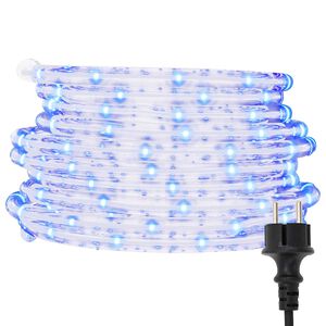 vidaXL Lumi&egrave;re en corde Blanc Froid 100 m PVC