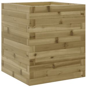 vidaXL Jardini&egrave;re 40x40x46 cm bois de pin impr&eacute;gn&eacute;