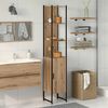 vidaXL Armoire de salle de bain ch&ecirc;ne artisanal 33 x 33 x 185,5 cm