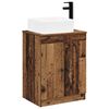 vidaXL Ensemble de mobilier de salle de bain Bois ancien