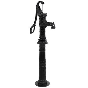 vidaXL Pompe &agrave; eau de jardin avec support en fonte