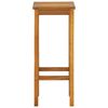 vidaXL Ensemble de bar de balcon 3 pcs Bois d'acacia solide