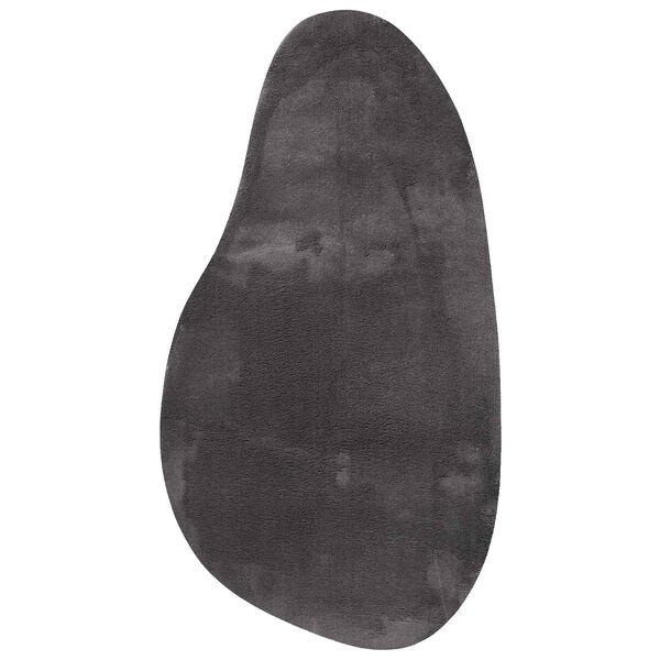 vidaXL Tapis HUARTE Anthracite 80 x 150 cm Polyester