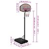 vidaXL Support de basket-ball Noir 237-307 cm Polyéthylène