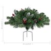 vidaXL Arbre de No&euml;l artificiel pr&eacute;-&eacute;clair&eacute; d'all&eacute;e vert 40 cm PVC