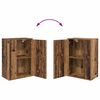 vidaXL Ensemble meuble TV 4 pcs Bois Ancien Bois d'ingénierie