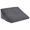 vidaXL Coussin en coin Gris 55 x 55 x 26 cm Mousse &agrave; m&eacute;moire de forme