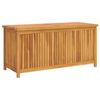 vidaXL Boîte de rangement de jardin 120x50x58 cm bois de teck solide