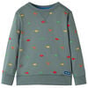 vidaXL Sweatshirt pour enfants kaki 104