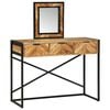 vidaXL Table de Toilette Marron 100 x 40 x 120 cm Bois d'acacia massif