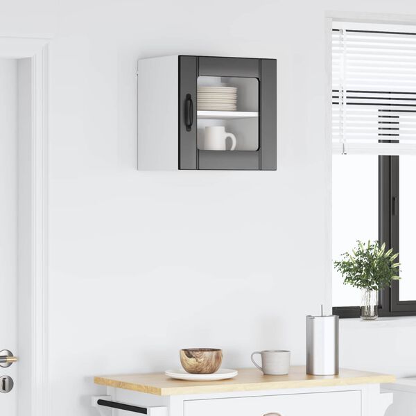 vidaXL Armoire de cuisine Noir 40 x 31 x 40 cm Bois d'ing&eacute;nierie