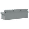 vidaXL Canap&eacute; Gris clair 245 x 82 x 80 cm tissu