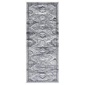vidaXL Tapis BCF Gris oriental 80x200 cm