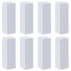 vidaXL Tapis d'entra&icirc;nement pour animaux en tissu non tiss&eacute; 400 pc