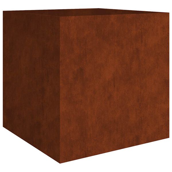 vidaXL Jardini&egrave;re 80x80x80 cm acier corten