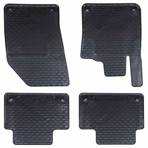 vidaXL Tapis de voiture 4 pc Convient pour Volvo S60 / V60 2019- 4D Aft