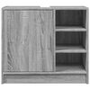 vidaXL Armoire d'&eacute;vier sonoma gris 63x29x55 cm bois d'ing&eacute;nierie