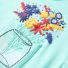 T-shirt pour enfants menthe claire 92