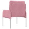 vidaXL Canap&eacute;s avec coussin 55cm Rose Contreplaqu&eacute;