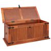 vidaXL Coffre de rangement 90x45x40 cm Bois d'acacia solide
