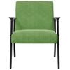 vidaXL fauteuil Vert clair 59 x 75 x 78 cm Velours