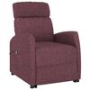 vidaXL Fauteuil Violet Tissu