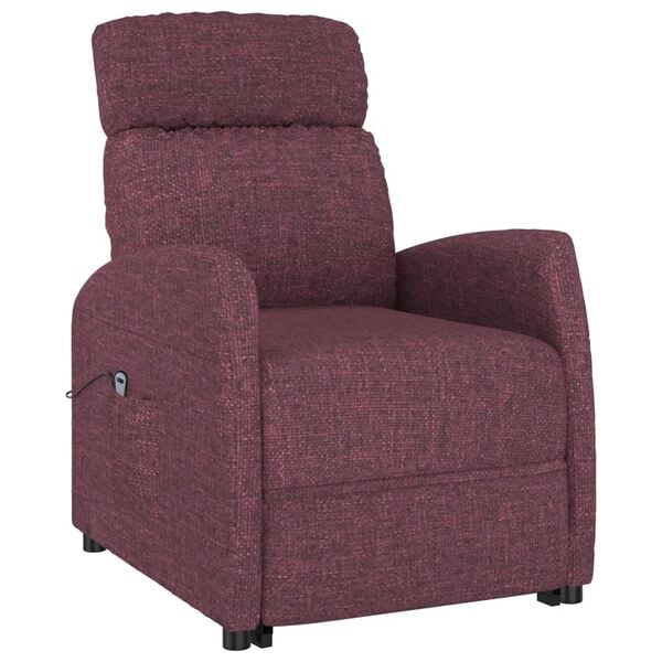vidaXL Fauteuil Violet Tissu