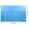 vidaXL Couverture de piscine rectangulaire 1000x600 cm PE Bleu