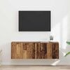 vidaXL Meuble TV mural 2 pcs Bois Ancien 59,5 x 31 x 40 cm