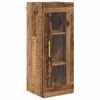 vidaXL Haut Armoire 2 pcs Bois Ancien Bois d'ing&eacute;nierie