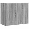 vidaXL Armoire murale sonoma gris 75x35x60 cm bois d'ing&eacute;nierie