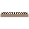 vidaXL Cadre de lit ottoman sans matelas cappuccino 120x200 cm