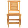 vidaXL Chaises de jardin pliantes lot de 6 47x63x90cm bois massif teck
