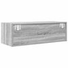 vidaXL Meubles TV 2 pcs sonoma gris 80x31x25,5 cm bois d'ingénierie