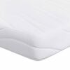 vidaXL Matelas Blanc 180 x 200 cm Tissu jacquard