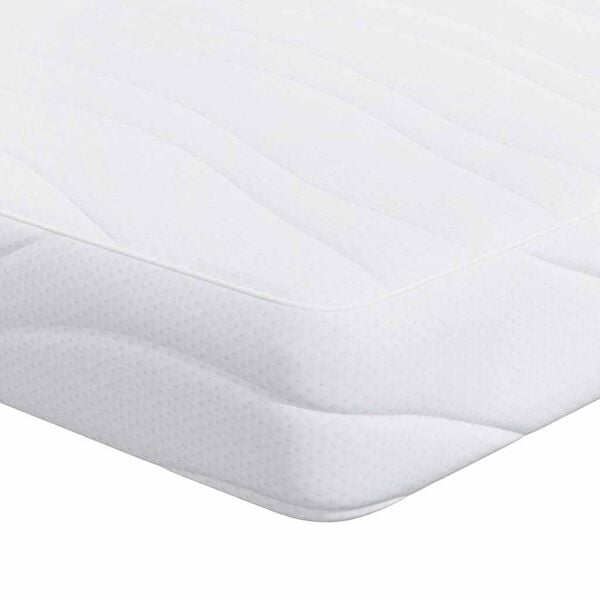 vidaXL Matelas Blanc 180 x 200 cm Tissu jacquard
